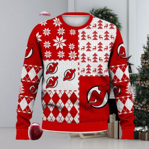 New Jersey Devils Ice Hockey NHL Ugly Christmas Sweater