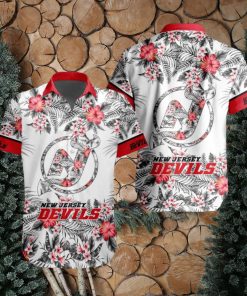 New Jersey Devils NHL Team Beach Vibe Hawaiian Shirt