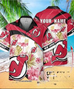 New Jersey Devils custom personalized Hawaiian Shirt