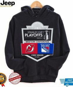 New Jersey Devils vs New York Rangers Stanley Cup 2023 NHL Western Conference shirt