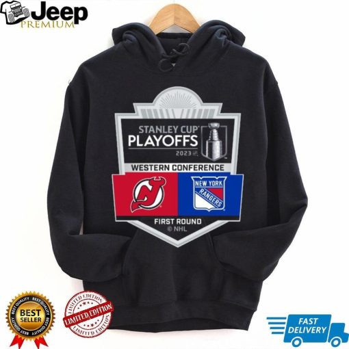 New Jersey Devils vs New York Rangers Stanley Cup 2023 NHL Western Conference shirt