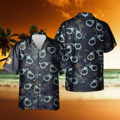 New Jersey Police Correction Short Sleeve Hawaiian Shirt