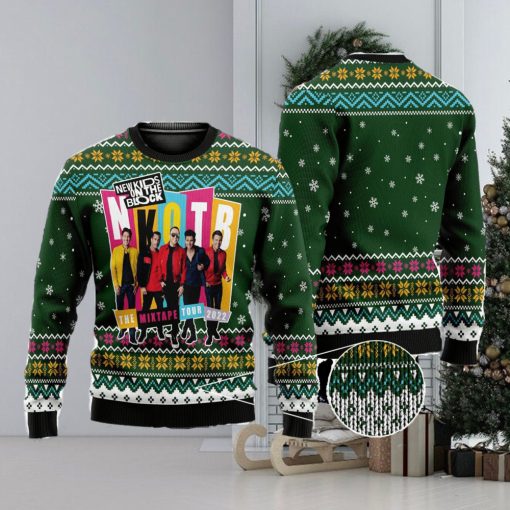 New Kids on the Block Band 3D All Over Printed Ugly Christmas Sweater Christmas Gift For Family