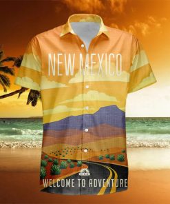 New Mexico Retro Style Travel Summer 3D Hawaiian Shirt Gift For Men And Women Fans hawaiian shirt