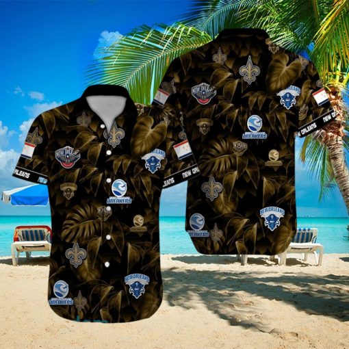 New Orleans Beach Lover Gift Aloha Hawaiian Shirt Sport Teams Summer Gift Shirt