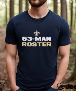 New Orleans Saints 53 Man Roster Shirt