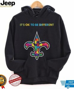 New Orleans Saints Autism It’s Ok To Be Different shirt