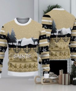 New Orleans Saints Casual Christmas Sweater