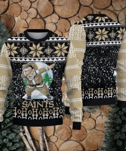 New Orleans Saints Christmas Santa Claus Limited Edition Ugly Sweater