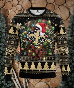 New Orleans Saints Christmas Ugly Sweater