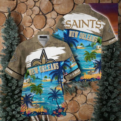 New Orleans Saints NFL Customized Summer Hawaii Shirt For Sports Fans