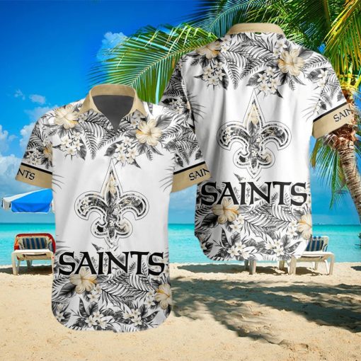 New Orleans Saints NFL Special Floral Tropical Team Spirit Hawaiian Shirt