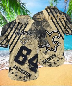 New Orleans Saints Nfl Personalized Personalized Hawaiian Shirt For Men And Women