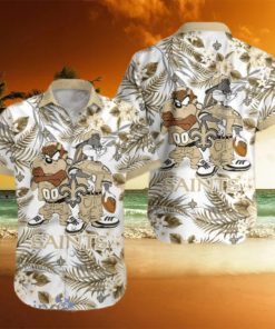 New Orleans Saints Taz And bugs NFL Teams Hawaiian Shirt Gift For Men And Women