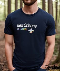 New Orleans Saints is love city pride team logo shirt