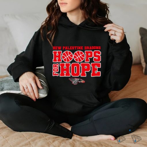 New Palestine Dragon hoops for hope shirt