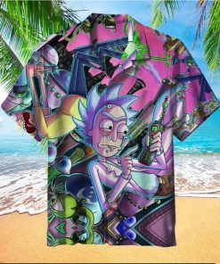 New Rick And Morty Experiments Hawaiian Shirt And Short