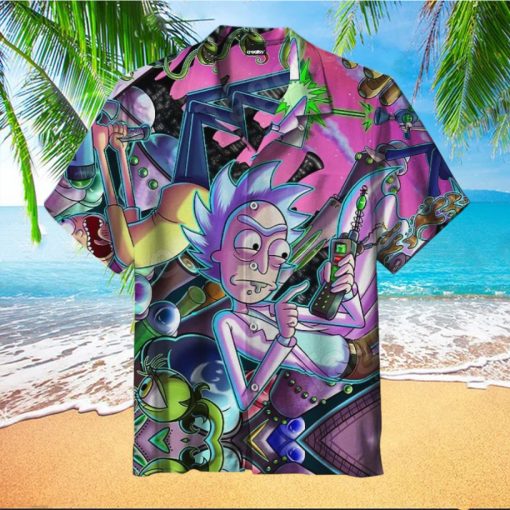 New Rick And Morty Experiments Hawaiian Shirt And Short