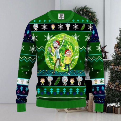 New Rick And Morty Ugly Christmas Sweater