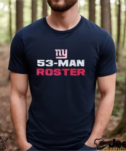 New York Giants 53 Man Roster Shirt Shirt