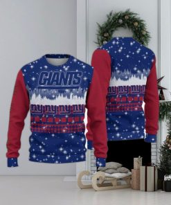 New York Giants Christmas Forrest Knitted Ugly Sweater AOP For Men And Women Gift Fans