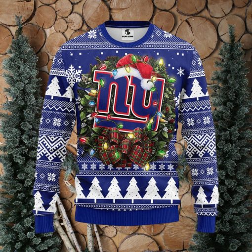 New York Giants Christmas Ugly Sweater