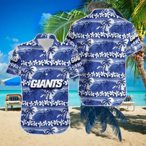 New York Giants Coconut Trees NFL Gift For Fan Hawaii Shirt