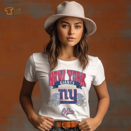 New York Giants Gameday Couture Passing Time Pullover Shirt