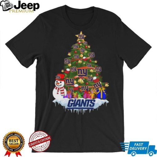 New York Giants Merry Christmas Nfl Football Sports Shirt