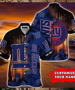 New York Giants NFL Customized Summer Hawaii Shirt For Sports Enthusiasts