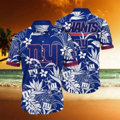 New York Giants NFL Flower Hawaiian Shirt For Men And Women Impressive Gift For Fans