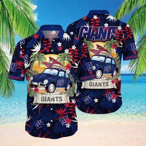 New York Giants NFL Flower Hawaiian Shirt For Men Women Unique Gift For Fans