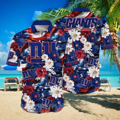 New York Giants NFL Independence Day All Over Printed 3D Hawaiian Shirt