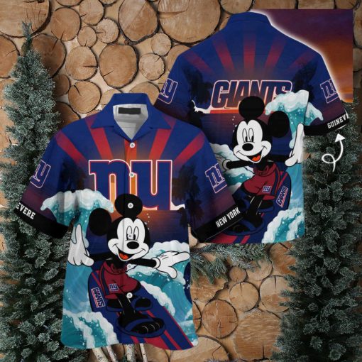 New York Giants NFL Summer Customized Hawaii Shirt For Sports Fans