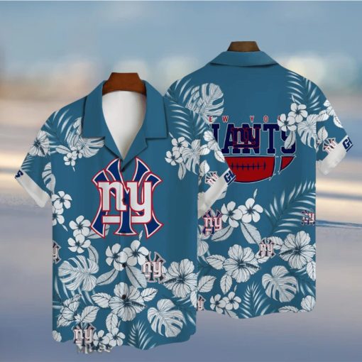 New York Giants National Football League 3D AOP Hawaiian Shirt