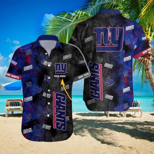 New York Giants Nfl Hawaii Shirt Nfl Football Personalized Hawaiian Shirt