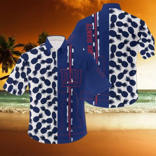 New York Giants Pineapple NFL Hawaiian Shirt For Men And Women Gift For Fans