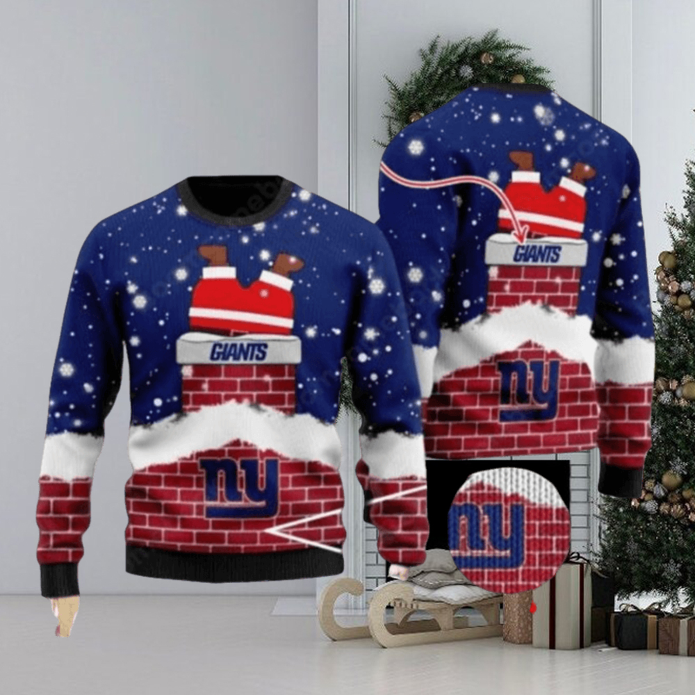 New york giants on sale ugly christmas sweater