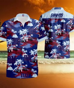 New York Giants Tropical Beach Hawaiian Shirt