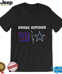 New York Giants Vs Dallas Cowboys House Divided 2023 Logo Shirt