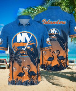 New York Islanders NHL Flower Classic Full Printing Hawaiian Shirt