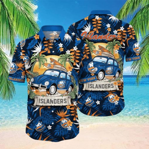 New York Islanders NHL Flower Hawaiian Shirt For Men Women Unique Gift For Fans