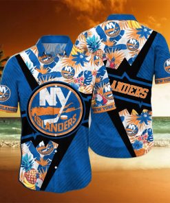 New York Islanders NHL Flower Hawaiian Shirt Gift For Men Women Fans