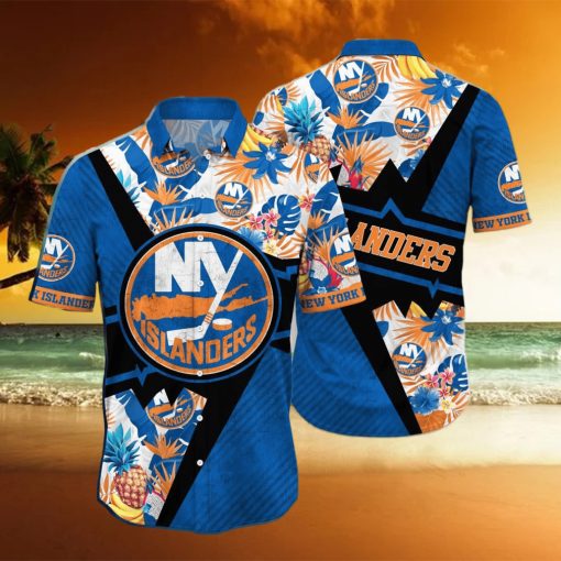 New York Islanders NHL Flower Hawaiian Shirt Gift For Men Women Fans