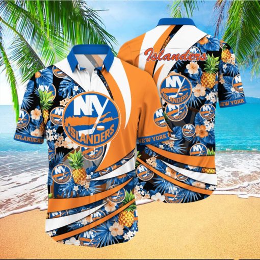 New York Islanders NHL Hawaiian Shirt Warm Days Aloha Shirt