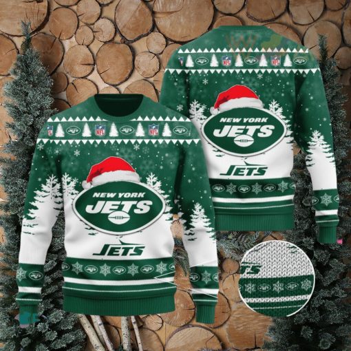 New York Jets 3D Ugly Christmas Sweater