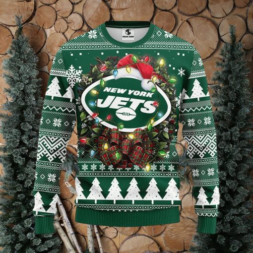 New York Jets Christmas Ugly Sweater