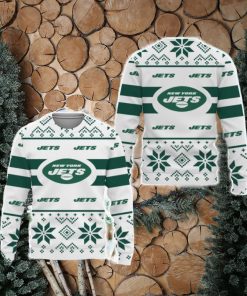 New York Jets Custom New Uniforms For Fan Gear Ugly Christmas Sweater