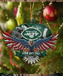 New York Jets Decorations, Eagles Christmas Ornaments