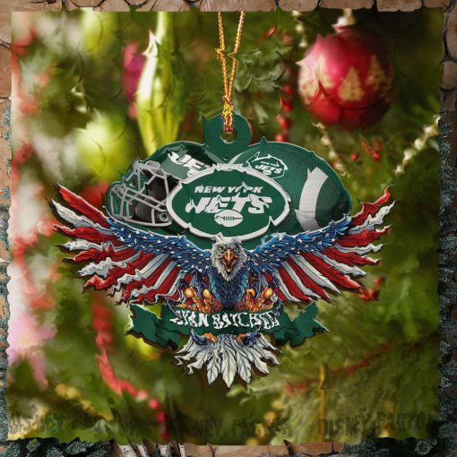 New York Jets Decorations, Eagles Christmas Ornaments